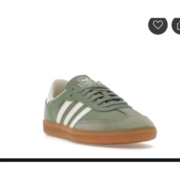 adidas Samba OG Green Sneakers Size 7 - Picture 14 of 14